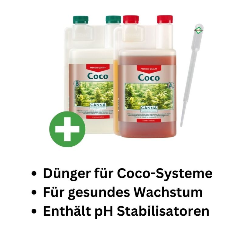 Canna Coco A&B 10 Liter – Coco-Dünger Groß