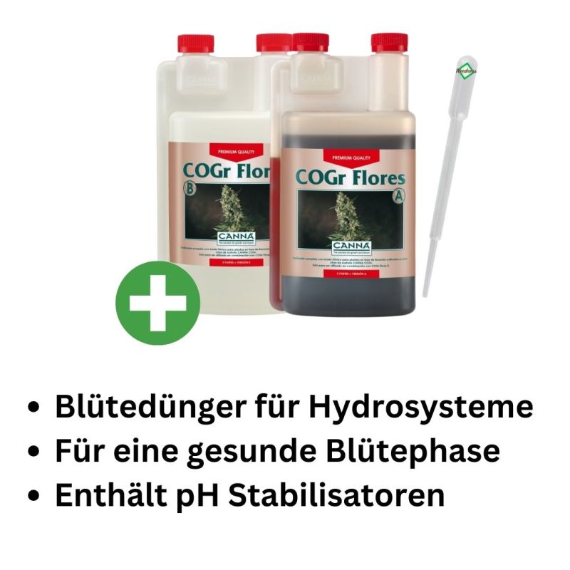 Canna COGr Flores A&B 5 Liter – Blütedünger