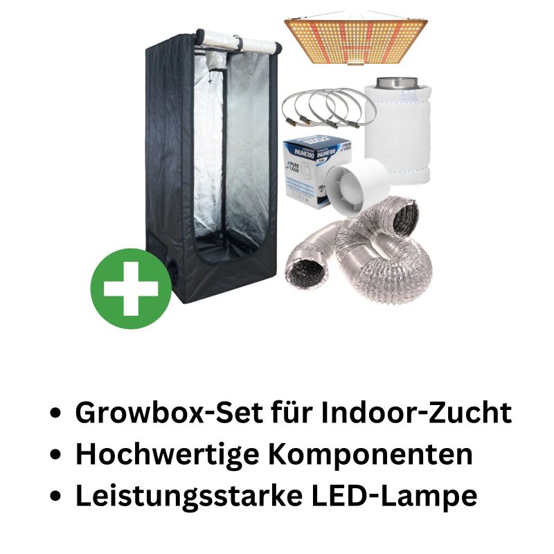 Grow Box Komplett Set LED Basic 300 Watt
