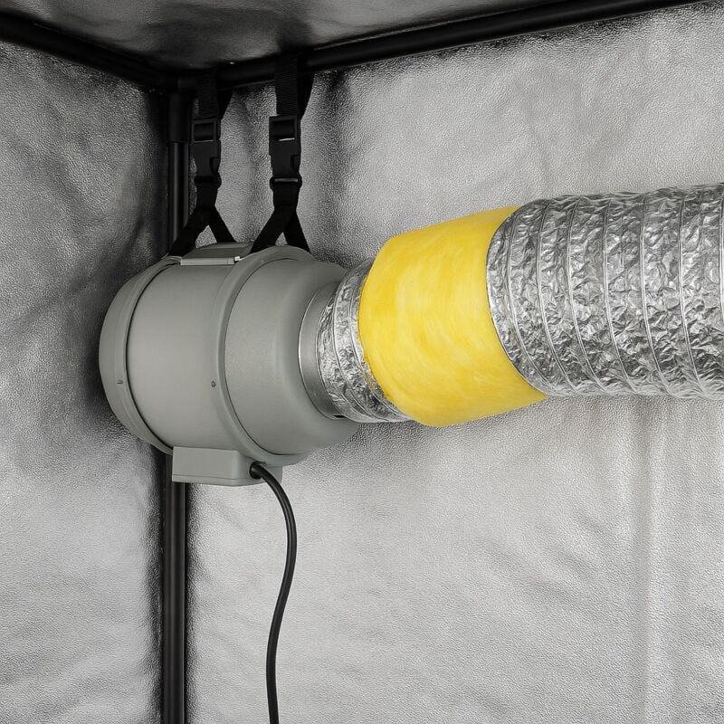 Isoflexrohr 250 mm - 1 Meter Isolierter Lüftungsschlauch