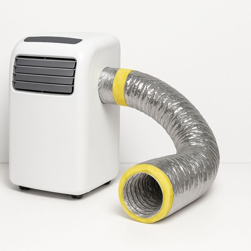 Isoflexrohr 350 mm - 1 Meter Isolierter Lüftungsschlauch