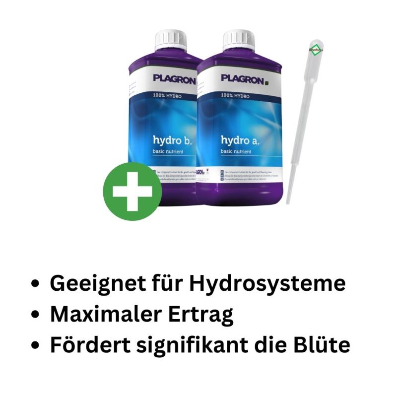 Plagron Hydro A+B 5 Liter – Hydroponik Dünger A+B