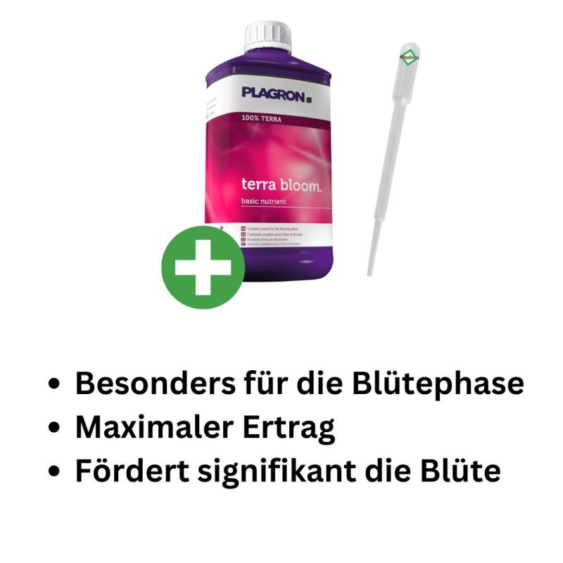 Plagron Terra Bloom 10 Liter – Mineralischer Blütedünger Groß
