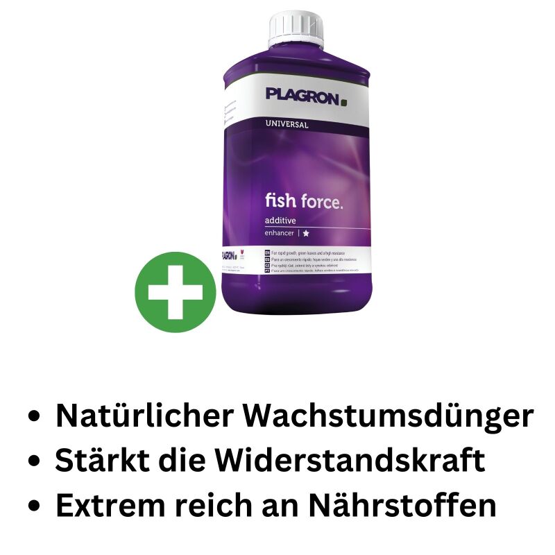 Plagron Fish Force 500 ml – Organischer Wachstumsdünger