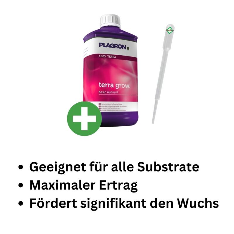 Plagron Terra Grow 100 ml – Wachstumsdünger Mineralisch