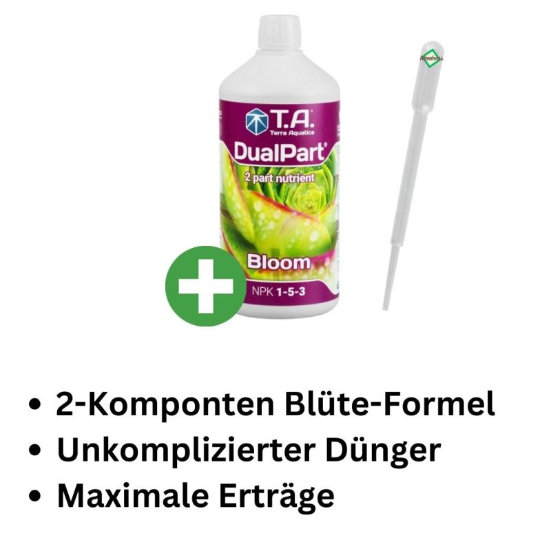 T.A. DualPart Bloom 1 Liter – DualPart Blütedünger