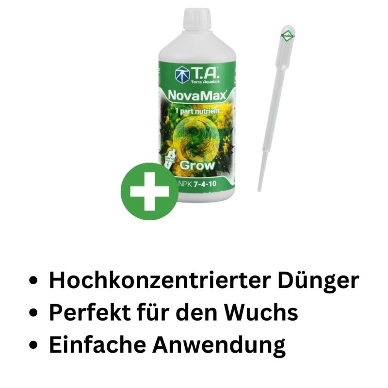 T.A. NovaMax Grow 500 ml – Einphasen Wachstumsdünger