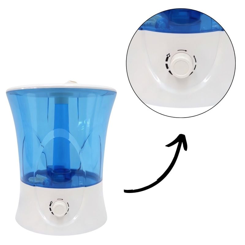 Megamist Luftbefeuchter 8 Liter – Großer Luftbefeuchter