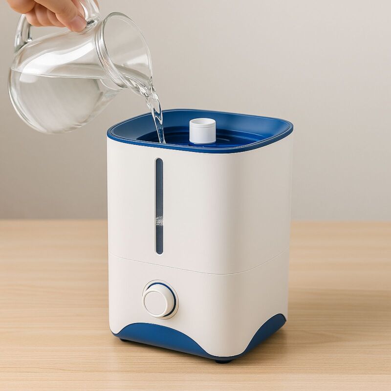 Supermist Luftbefeuchter 4 Liter – Luftbefeuchter Leistungsstark