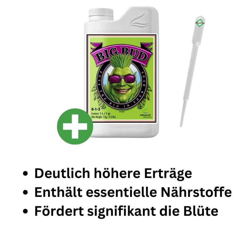Advanced Nutrients Big Bud 1 Liter – Blütenbooster für maximalen Ertrag