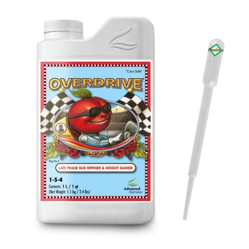 Advanced Nutrients Overdrive 250 ml – Blüte-Booster für späte Phase
