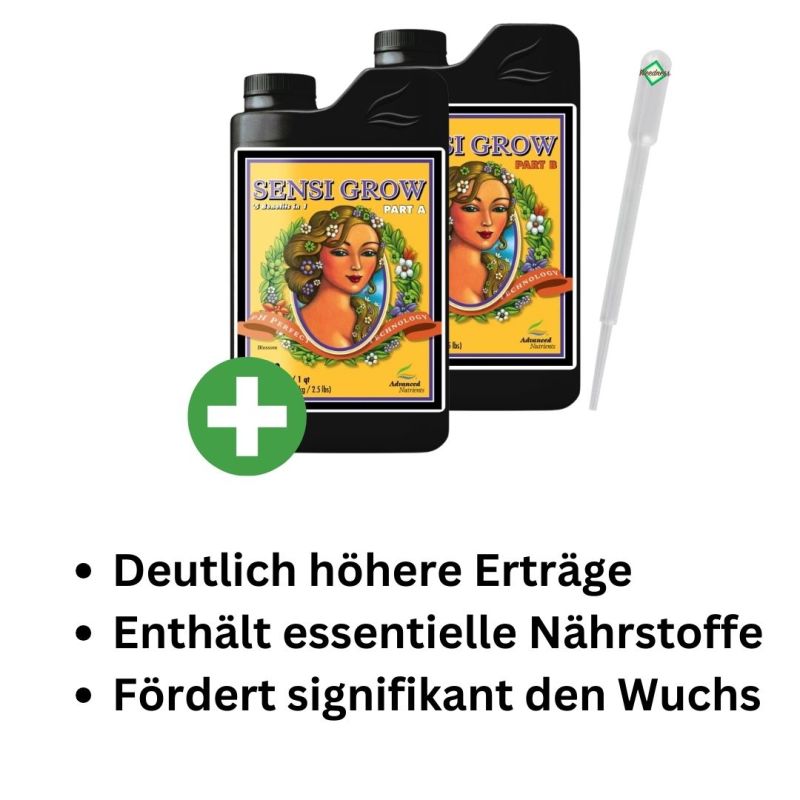Advanced Nutrients Sensi Grow A&B 1 Liter – Zweiteiliger Wachstumsdünger