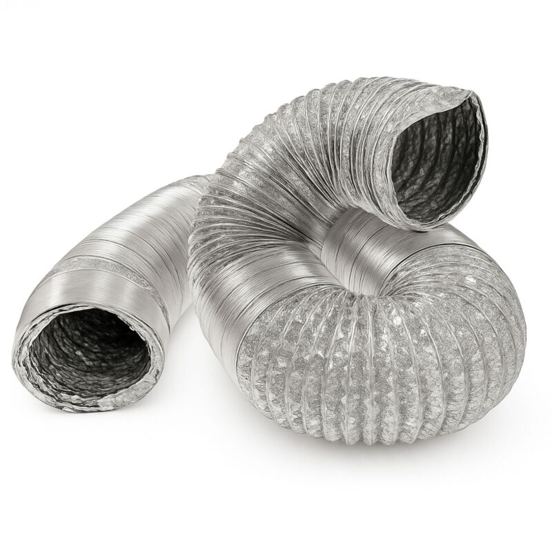 Aluflexrohr 160 mm 1 Meter - Lüftungskanal