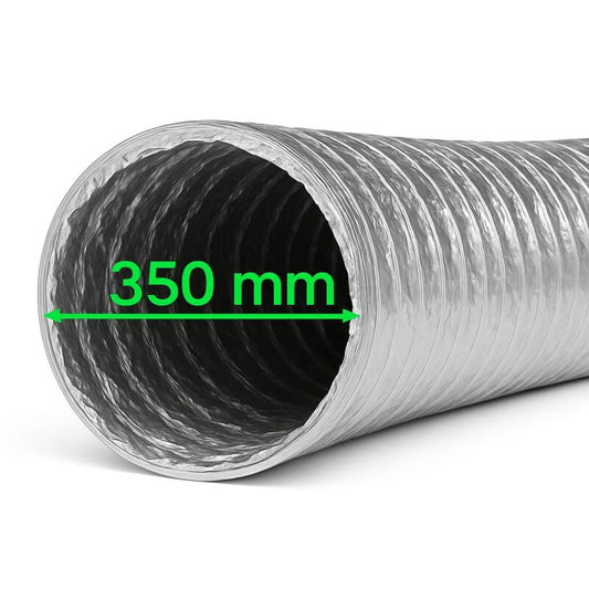 Aluflexrohr 350 mm - 1 Meter Lüftungsschlauch
