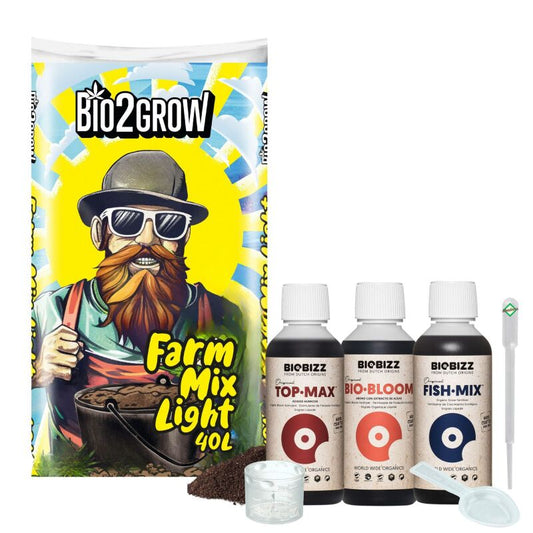 Bio2Grow Erde Autoflower Set – Pflanzsubstrat für automatische Sorten