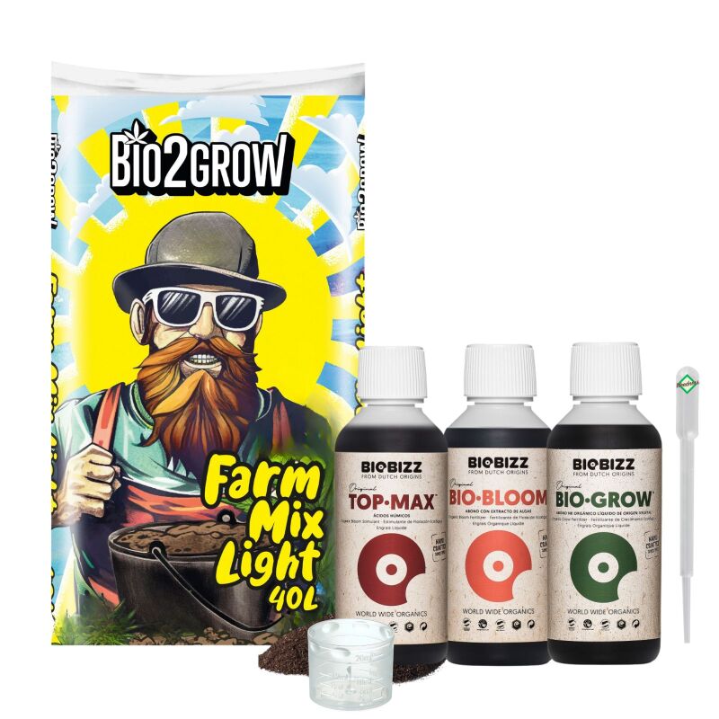 Bio2Grow Erde Basic Set – Universelles Pflanzsubstrat