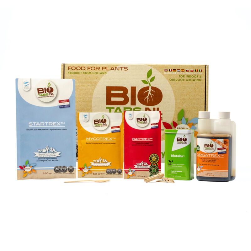 Bio2Grow Erde Living Soil Set – Biologisch aktives Pflanzsubstrat