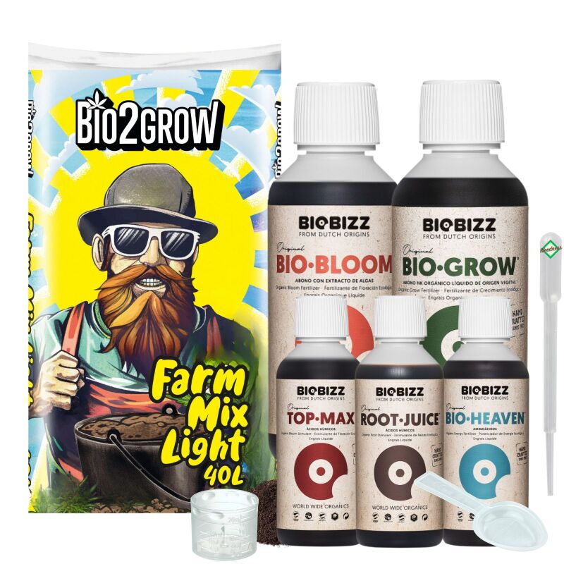 Bio2Grow Erde Medium Set – Ausgewogenes Pflanzsubstrat