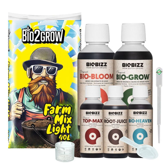 Bio2Grow Erde Medium Set – Ausgewogenes Pflanzsubstrat