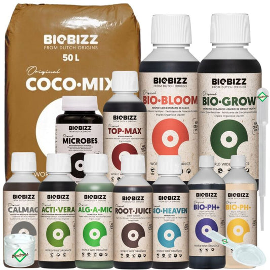 BioBizz Coco Mix Set Big XL – Organisches Kokos Substrat Set