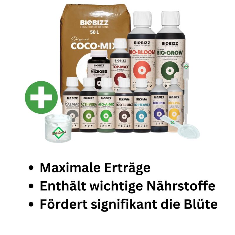 BioBizz Coco Mix Set Big XL – Organisches Kokos Substrat Set