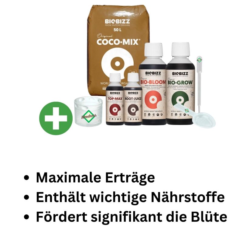 BioBizz Coco Mix Set Medium – Kokos Substrat Grow