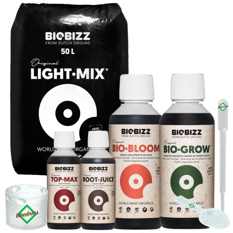 BioBizz Light Mix Erd-Set Medium – Bio Anzuchterde