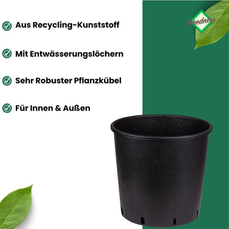 Blumentopf RUND 7 Liter 22x22 cm