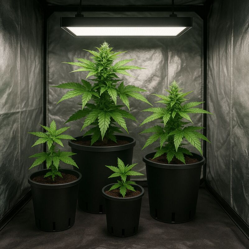 Blumentopf RUND 7 Liter 22x22 cm – Pflanztopf Grow