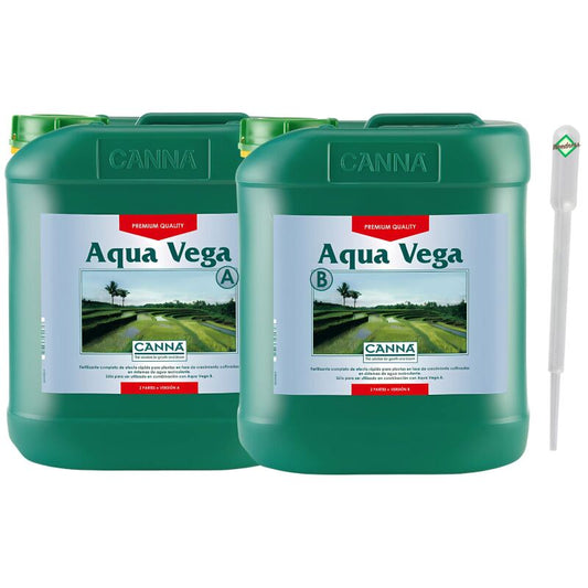Canna Aqua Vega A&B 10 Liter – Aqua Wachstumsdünger Groß