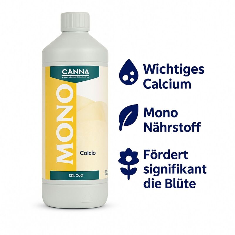 Canna Kalzium 1 Liter – Kalzium Zusatz Pflanzen
