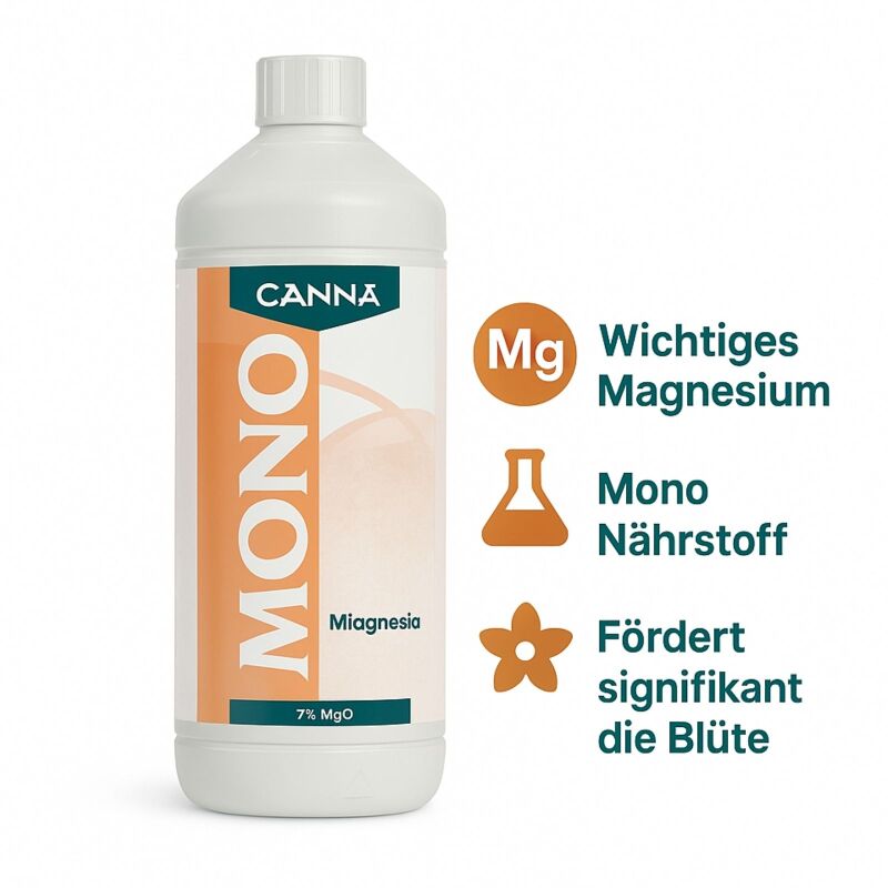 Canna Magnesium 1 Liter – Magnesium Zusatz Pflanzen