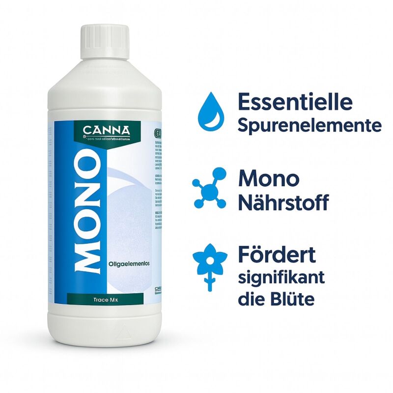 Canna Spurenelemente 1 Liter – Spurenelemente Zusatz Pflanzen