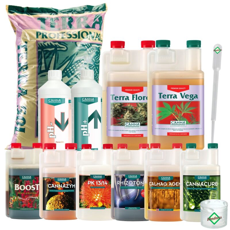Canna Terra Prof. Erde-Set Big XL – Pflanzenzucht Blumenerde