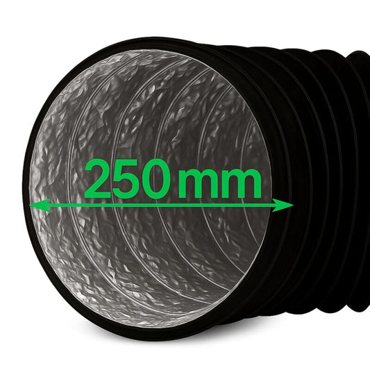 Combiflexrohr 250 mm 1 Meter – Abluft Lüftungsschlauch