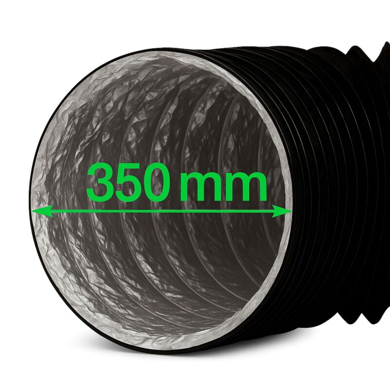 Combiflexrohr 350 mm 1 Meter – Abluft Lüftungsschlauch