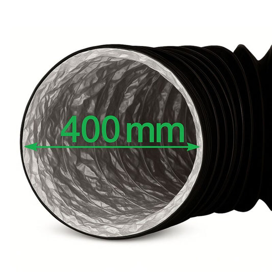 Combiflexrohr 400 mm 1 Meter – Abluft Lüftungsschlauch