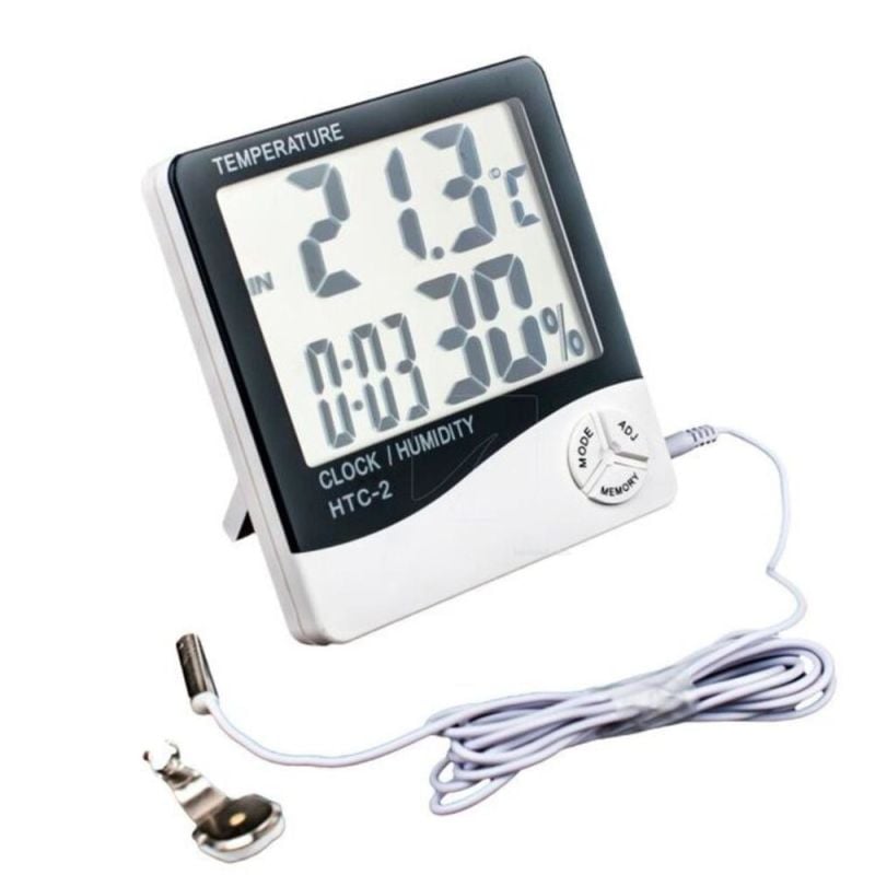 Digitales Hygrometer mit Außensensor – Thermometer Hygrometer Außen