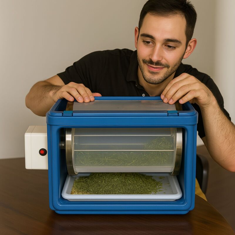 Elektrische Pollenmaschine – 150 Gramm Kapazität, 150 µm Sieb, regelbar