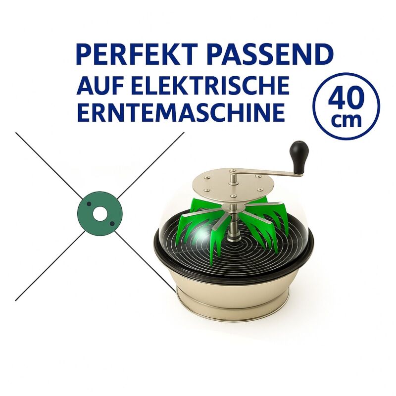 Erntemaschine Ersatzdraht 60 cm für Trimmer