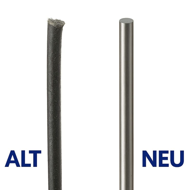 Erntemaschine Ersatzdraht 60 cm für Trimmer