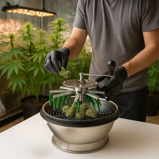 Erntemaschine Trimmer Elektrisch 40 cm – Automatischer Trimmtisch