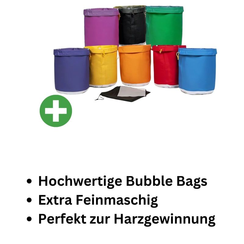 Extraktorbeutel 8er Set 19 Liter – Harz Extraktion Beutel Set