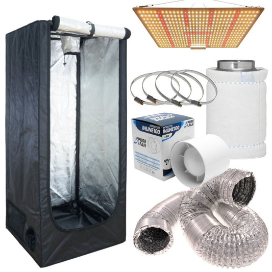 Grow Box Komplett Set LED Basic 720 Watt