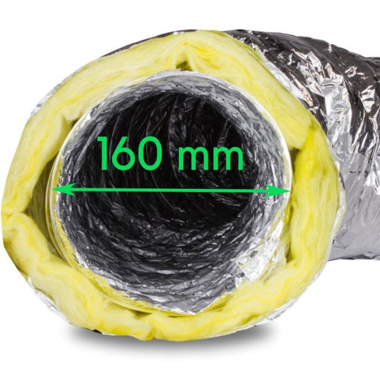 Isoflexrohr 160 mm 1 Meter