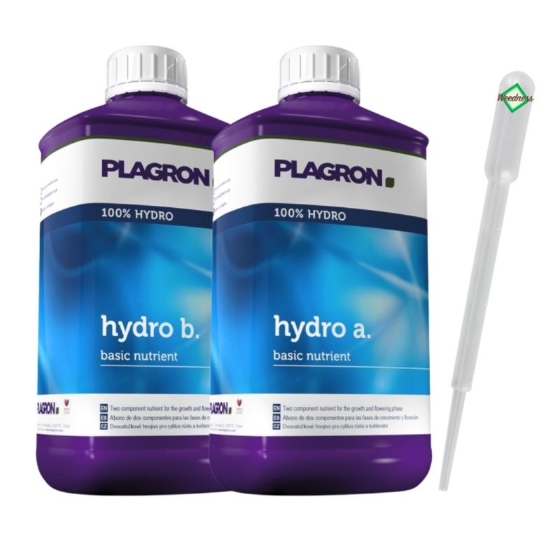 Plagron Hydro A+B 10 Liter – Hydroponik Dünger A+B Groß