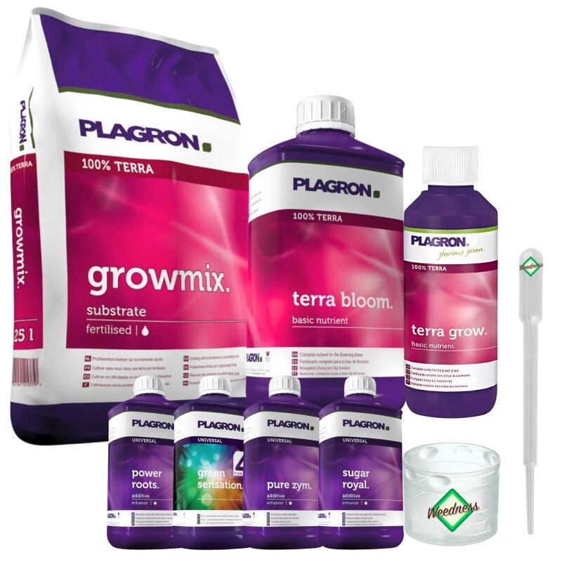 Plagron Growmix Erde-Set Big – Anzuchterde Indoor Grow