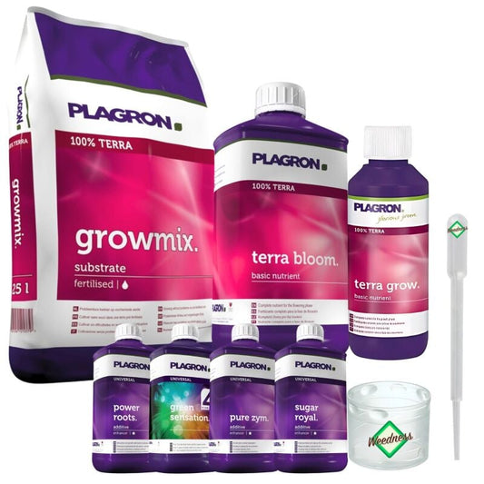 Plagron Growmix Erde-Set Big – Anzuchterde Indoor Grow