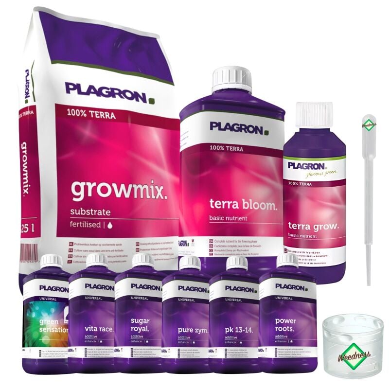Plagron Growmix Erde-Set Big L – Grow Erde Komplett-Set