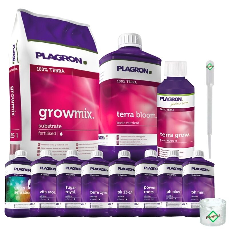 Plagron Growmix Erde-Set Big XL – Grow Erde Komplett-Set